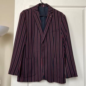 Zara men’s striped blazer